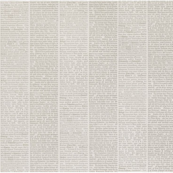 Tapetti Långelid/Von Brömssen From Sweden with love beige 0.53x10.05m, non-woven