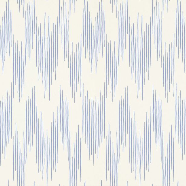 Tapetti Långelid/Von Brömssen Ikat sininen 0.53x10.05m, non-woven