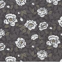Tapetti Långelid/Von Brömssen My peony garden tumma 0.53x10.05m, non-woven