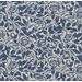 Tapetti Långelid/Von Brömssen My peony garden tummansininen 0.53x10.05m, non-woven - LVB06-84