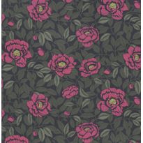 Tapetti Långelid/Von Brömssen My peony garden vihreä-pinkki 0.53x10.05m, non-woven