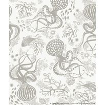 Tapetti Littlephant Aquatic harmaa 0.53x10.05m, non-woven