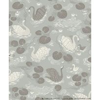 Tapetti Littlephant Nobel nymphs vaaleansininen 0.53x10.05m, non-woven