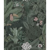 Tapetti Rebel Walls Furada Sage, 0.50x10m, non-woven