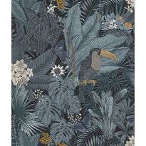 Tapetti Rebel Walls Furada Teal, 0.50x10m, non-woven