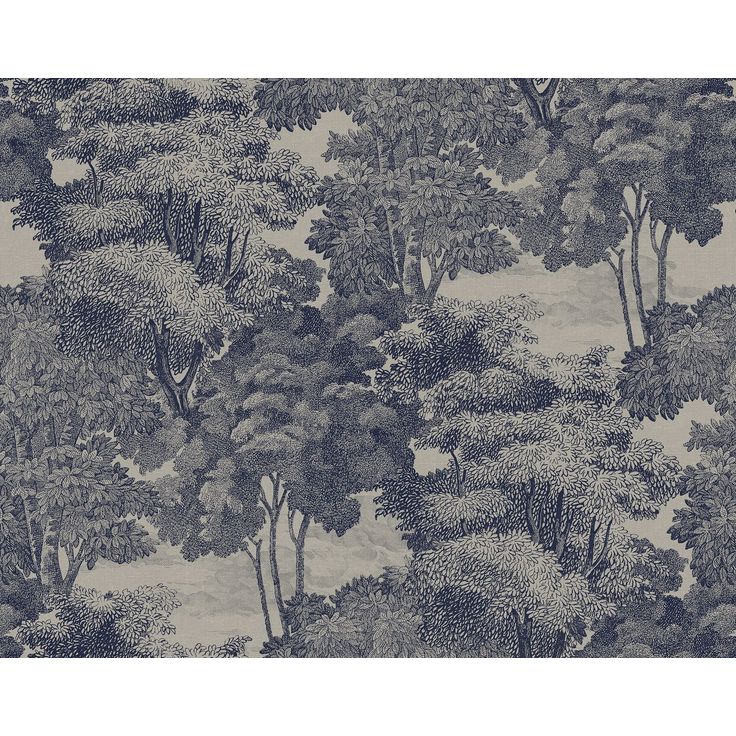 Metsätapetti Rebel Walls Saint Sebastian Slate 0,50x10 m non-woven
