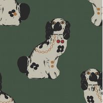 Tapetti Studio Lisa Bengtsson Gloria vihreä 0.53x10.05m, non-woven