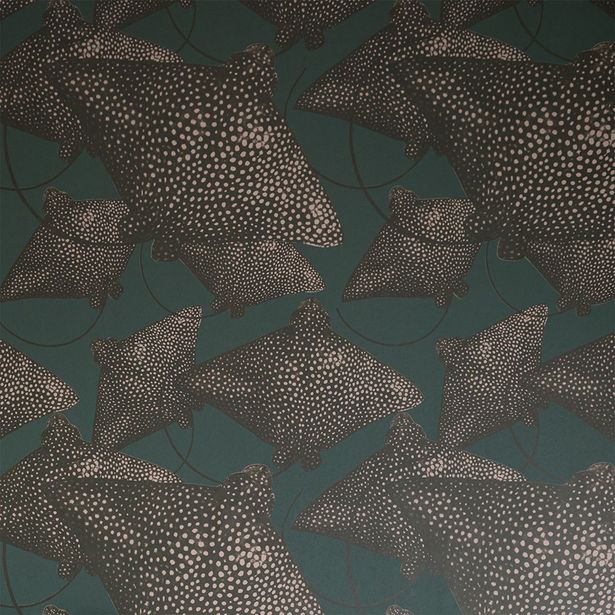 Tapetti Studio Lisa Bengtsson Rock on turkoosi 0.53x10.05m, non-woven