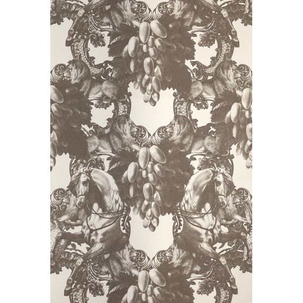 Tapetti Studio Lisa Bengtsson Sir Grace harmaa 0.53x10.05m, non-woven