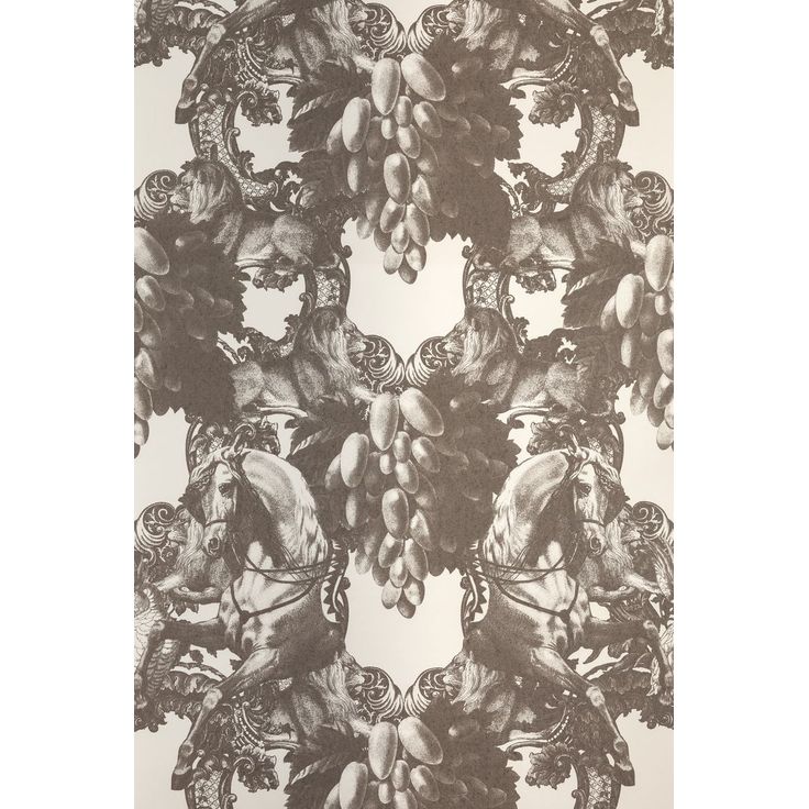 Tapetti Studio Lisa Bengtsson Sir Grace harmaa 0.53x10.05m, non-woven