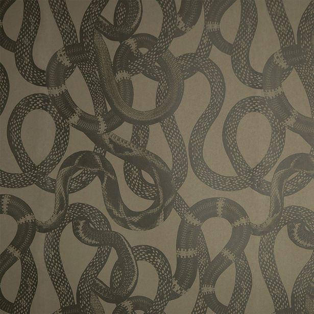 Tapetti Studio Lisa Bengtsson Snake peek vihreä 0.53x10.05m, non-woven