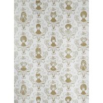 Tapetti Studio Lisa Bengtsson Tillsammans kulta 0.53x10.05m, non-woven