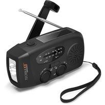 Matkaradio käsiveivillä ja aurinkokennolla Technaxx TX-238