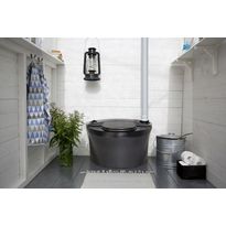 Tehokäymälä Kekkilä 230 L, EKO, musta