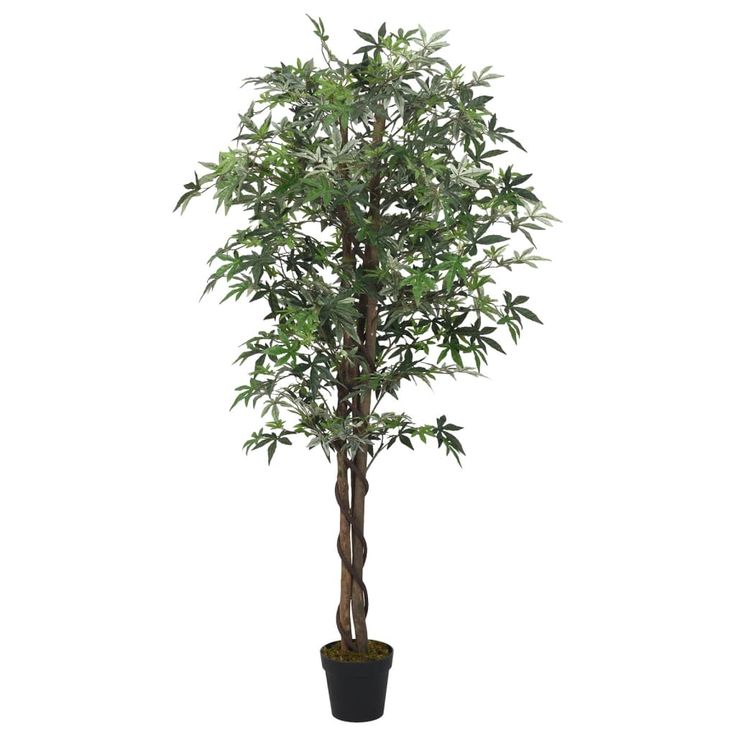 Tekokasvi vaahtera 224 lehteä 80 cm vihreä