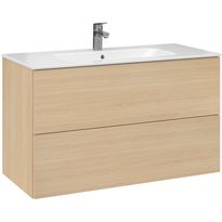 Allaskaappi altaalla Temal Aava, syvyys 46cm, kahdella laatikolla, eri vaihtoehtoja