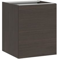 Kylpyhuoneen alakaappi Temal, syvyys 48cm, yhdellä ovella ja hyllyllä, eri vaihtoehtoja