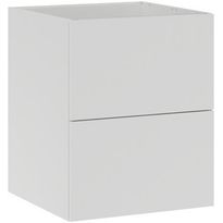 Allaskaappi Temal, syvyys 48cm, kahdella laatikolla, eri vaihtoehtoja
