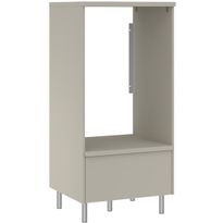 Pesukonekaappi Temal ERGO Single, 65x60x128.5cm, matta greige, Verkkokaupan poistotuote