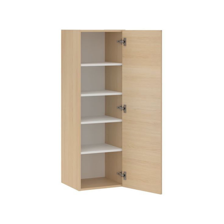 Kylpyhuoneen puolikorkea kaappi hyllyillä Temal
