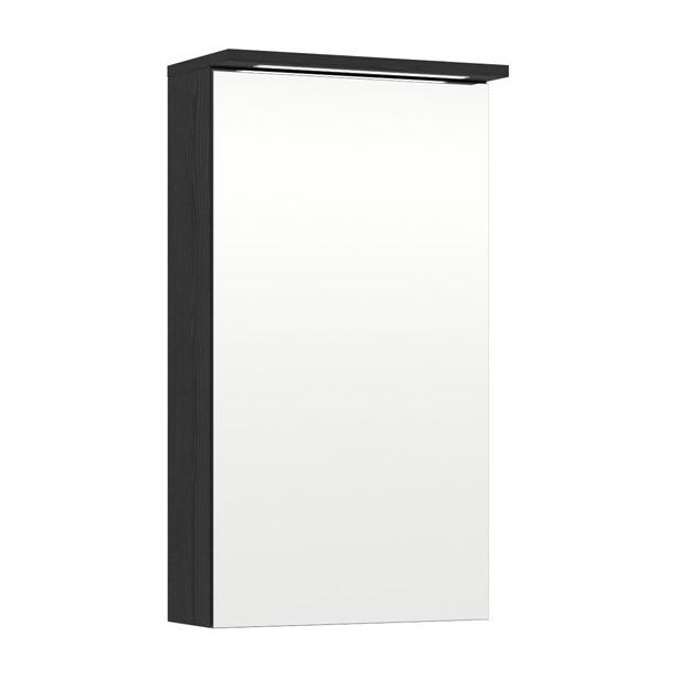 Peilikaappi LED-valolla Temal Unic, 40x20cm, yhdellä ovella, kaksiosainen pistorasia