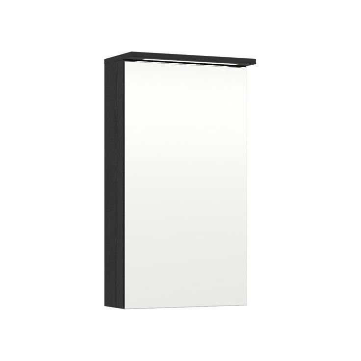 Peilikaappi LED-valolla Temal Unic, 40x20cm, yhdellä ovella, kaksiosainen pistorasia