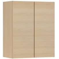 Kylpyhuoneen seinäkaappi Temal, 72.7x33cm, kahdella ovella ja hyllyillä, eri vaihtoehtoja