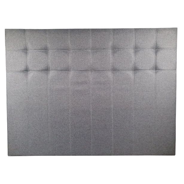 Sängynpääty Tenstar Visco, 160cm, harmaa