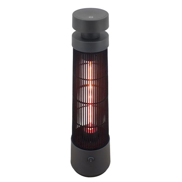 Terassilämmitin HEAT1 Eco High-line Cone, pöydän alle, 1200W, musta