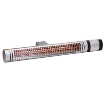 Terassilämmitin HEAT1 Eco High-line, ohut, 660-2000W, kaukosäädin, titaani, Verkkokaupan poistotuote