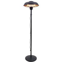 Terassilämmitin Hortus, lattiamalli, 900/1200W, HA, musta