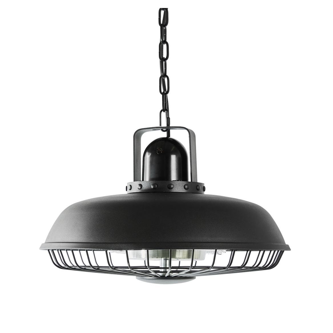 Terassilämmitin Hortus, ripustettava, 600/1200/1800W, kaukosäädin, musta