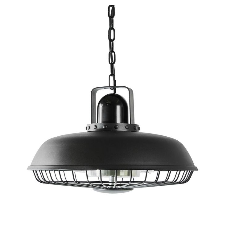 Terassilämmitin Hortus, ripustettava, 600/1200/1800W, kaukosäädin, musta