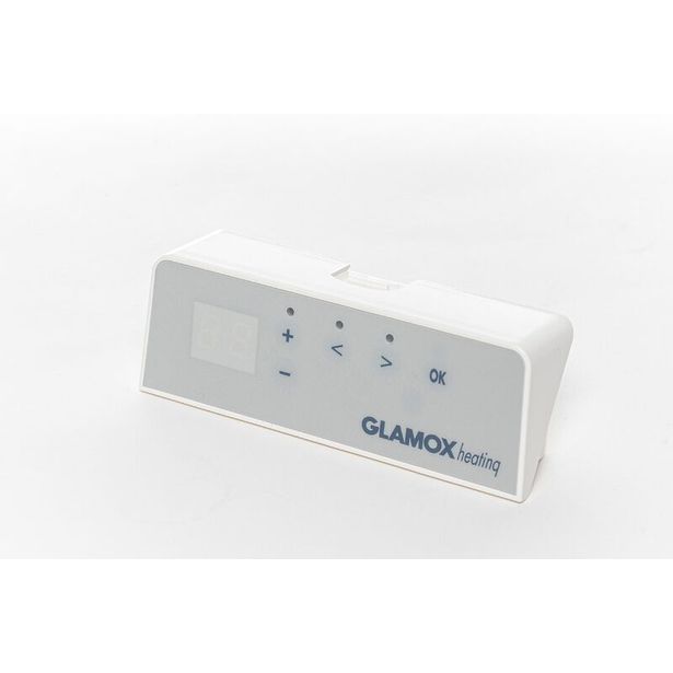 Termostaatti Glamox Heating DT, digitaalinen, sopii Glamox Heating H40 ja H60 -lämmittimille