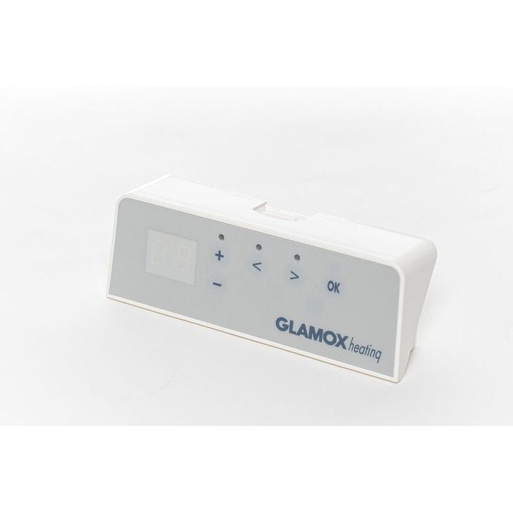 Termostaatti Glamox Heating DT, digitaalinen, sopii Glamox Heating H40 ja H60 -lämmittimille