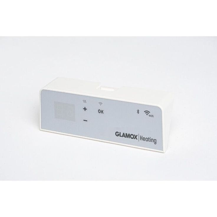 Termostaatti Glamox Heating WT2, wifi, sopii Glamox Heating H40 ja H60 -lämmittimille