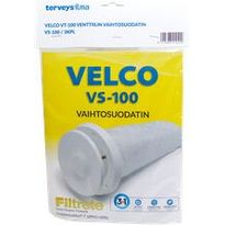 Vaihtosuodatin Terveysilma Velco VS-100, VSR-100 ja VLR-100 venttiileihin 3 kpl