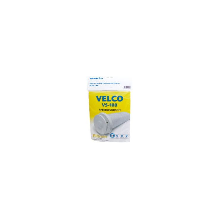 Vaihtosuodatin Terveysilma Velco VS-100, VSR-100 ja VLR-100 venttiileihin 3 kpl