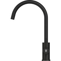 Keittiöhana INOX by Tammiholma Q1, APK-venttiili, C-juoksuputki, mattamusta