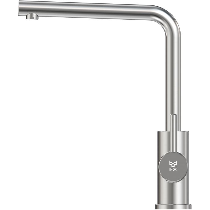 Keittiöhana INOX by Tammiholma Q1, L-putki ja APK-venttiili, harjattu teräs