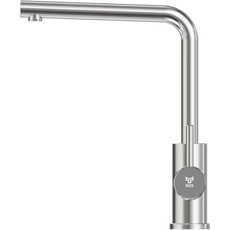Keittiöhana INOX by Tammiholma Q1, L-putki ja APK-venttiili, kiiltävä teräs