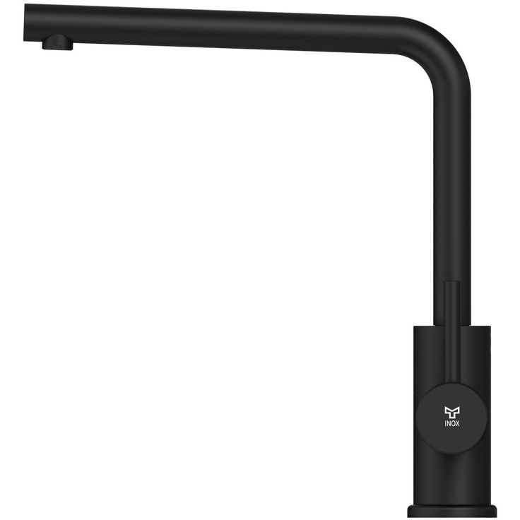 Keittiöhana INOX by Tammiholma Q1, L-putki, mattamusta