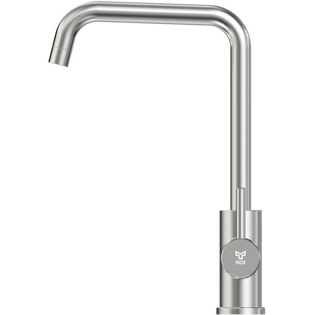 Keittiöhana INOX by Tammiholma Q1, U-putki ja APK-venttiili, harjattu teräs