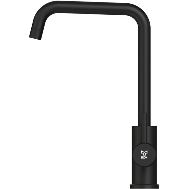 Keittiöhana INOX by Tammiholma Q1, U-putki ja APK-venttiili, mattamusta