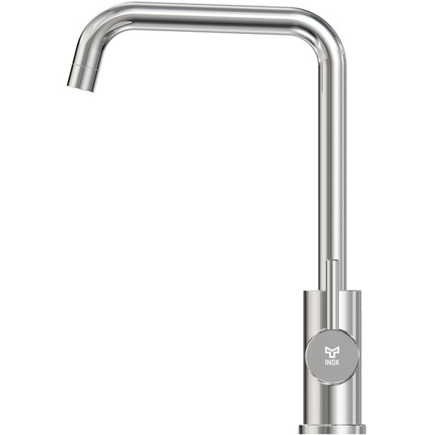 Keittiöhana INOX by Tammiholma Q1, U-putki ja APK-venttiili, kiiltävä teräs