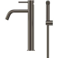 Pesuallashana INOX by Tammiholma Q1, korkea malli, bideesuihkulla, gun metal