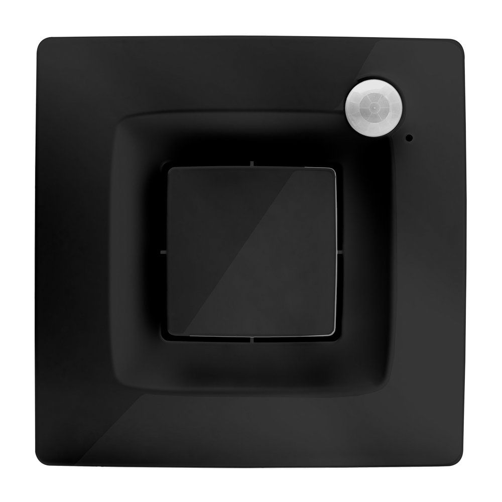 Kylpyhuonepuhallin Thermex Silent One, musta