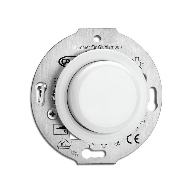 LED-valonsäädin THPG 7-110W, uppoasennettava, valkoinen, posliini