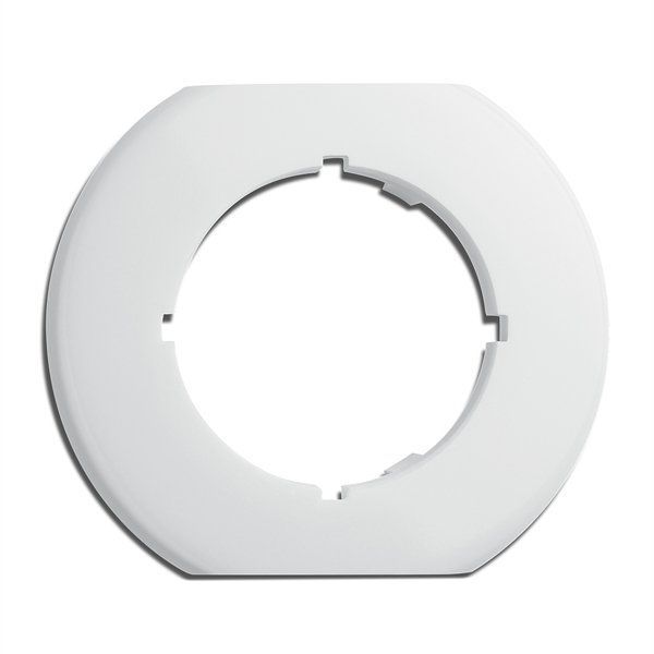 Peitelevy THPG, himmentimille ja datarasioille, pyöreä, keskiosa, 1-osainen, valkoinen, duroplast