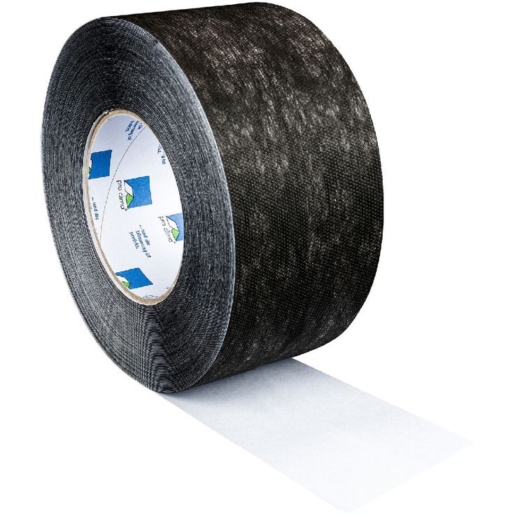 Tiivistysteippi Tescon Invis 100mm x 30m musta tuulensuoja- ja yleistiivistysteippi